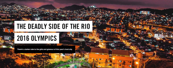 Σκιά θανάτου πάνω από τους Ολυμπιακούς του Ρίο βλέπει η Διεθνής Αμνηστία