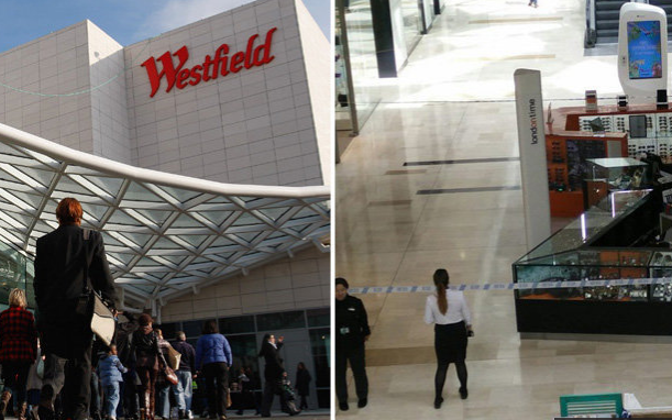 Δύο συλλήψεις μετά από επίθεση σε εμπορικό κέντρο στο Λονδίνο