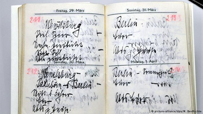Βρέθηκε το ημερολόγιο του αρχηγού των SS Χάινριχ Χίμλερ