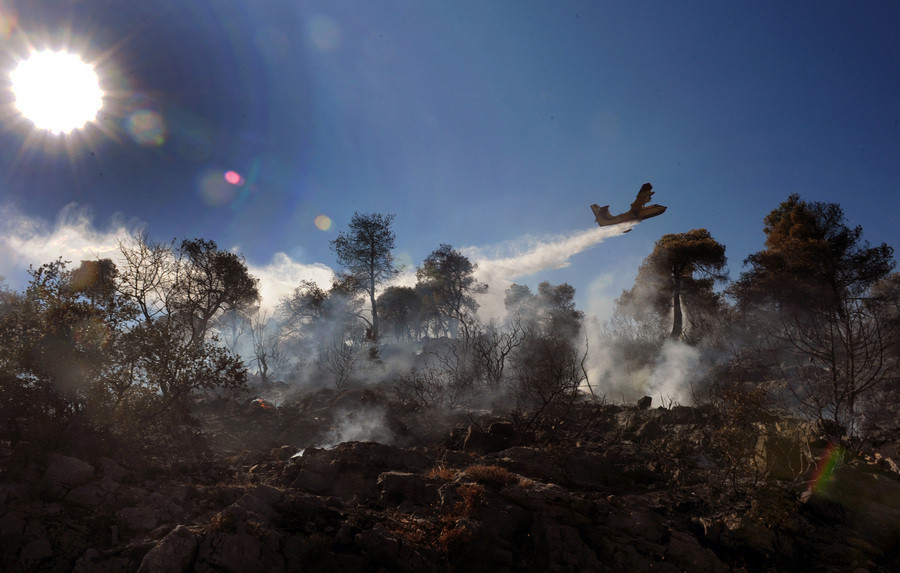 Πυρκαγιά ξέσπασε σε δάσος στην Κεφαλλονιά – Βρίσκεται υπό μερικό έλεγχο