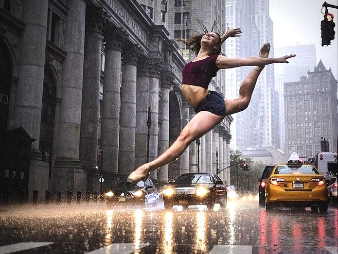 Χορεύοντας μπαλέτο στους δρόμους της Νέας Υόρκης [ΦΩΤΟΓΡΑΦΙΕΣ]