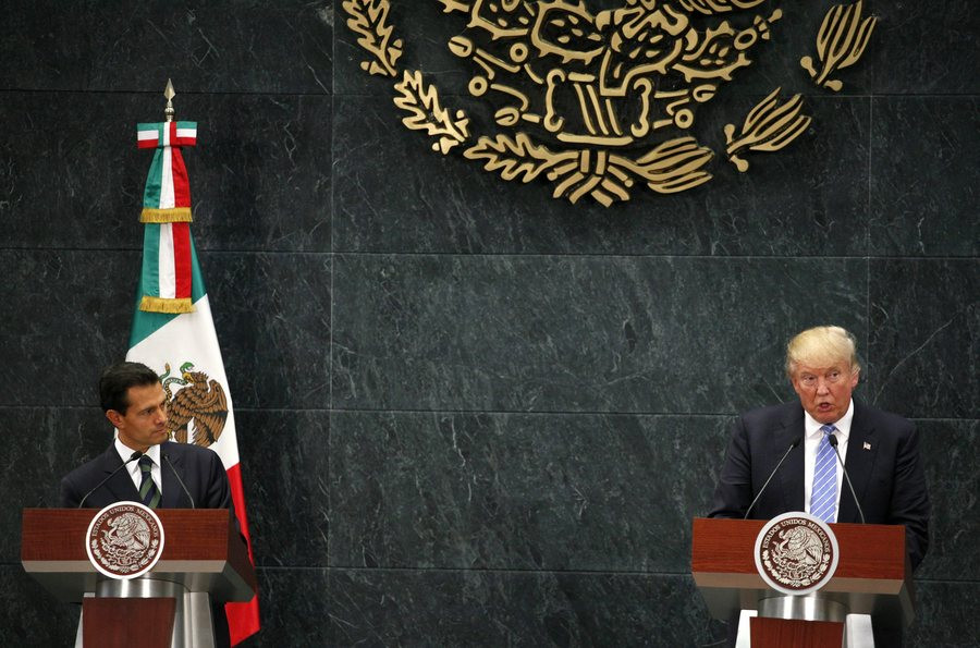 Τραμπ: Το Μεξικό θα πληρώσει το 100% για το τείχος στα σύνορα με τις ΗΠΑ