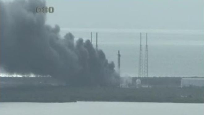 ΒΙΝΤΕΟ: Έκρηξη πυραύλου της SpaceX στο Ακρωτήριο Κανάβεραλ