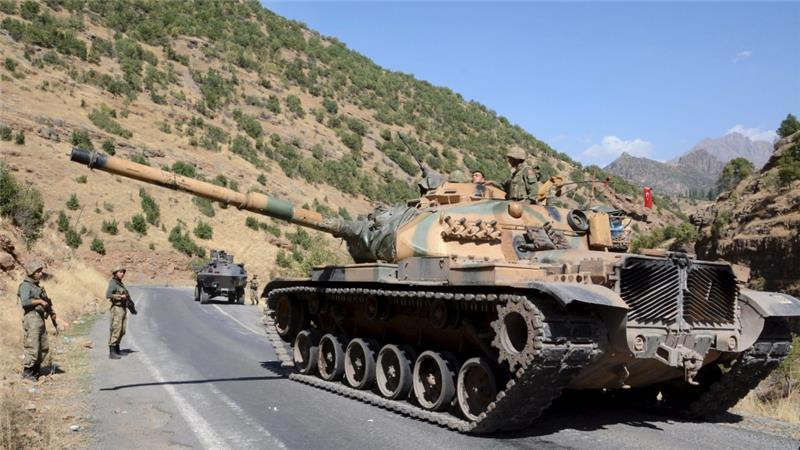 Δεκάδες Κούρδοι αντάρτες σκοτώθηκαν από τις επιχειρήσεις του τουρκικού στρατού