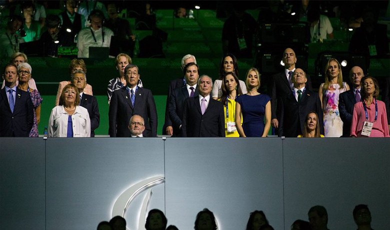 Γιούχα κατά του νέου Βραζιλιάνου προέδρου στην έναρξη των Παραολυμπιακών