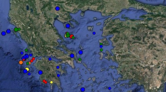 Σεισμός 3,8 Ρίχτερ ανάμεσα σε Ζάκυνθο και Κεφαλλονιά