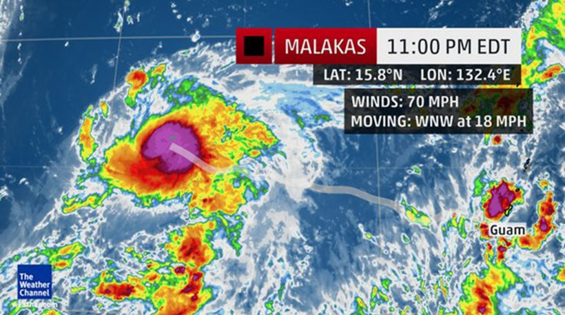 Ένας τυφώνας που τον λένε… Malaka – Σαρώνει την Ιαπωνία και το Twitter