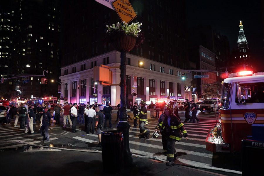 Έκρηξη από αυτοσχέδια βόμβα στο Μανχάταν – Τουλάχιστον 29 τραυματίες