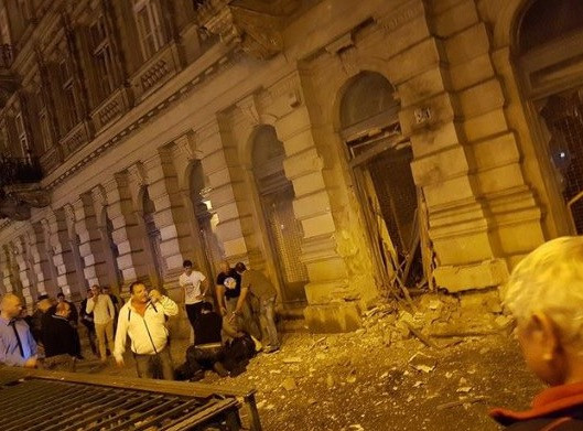 Ισχυρή έκρηξη στο κέντρο της Βουδαπέστης – Δυο τραυματίες [ΦΩΤΟ+ΒΙΝΤΕΟ]