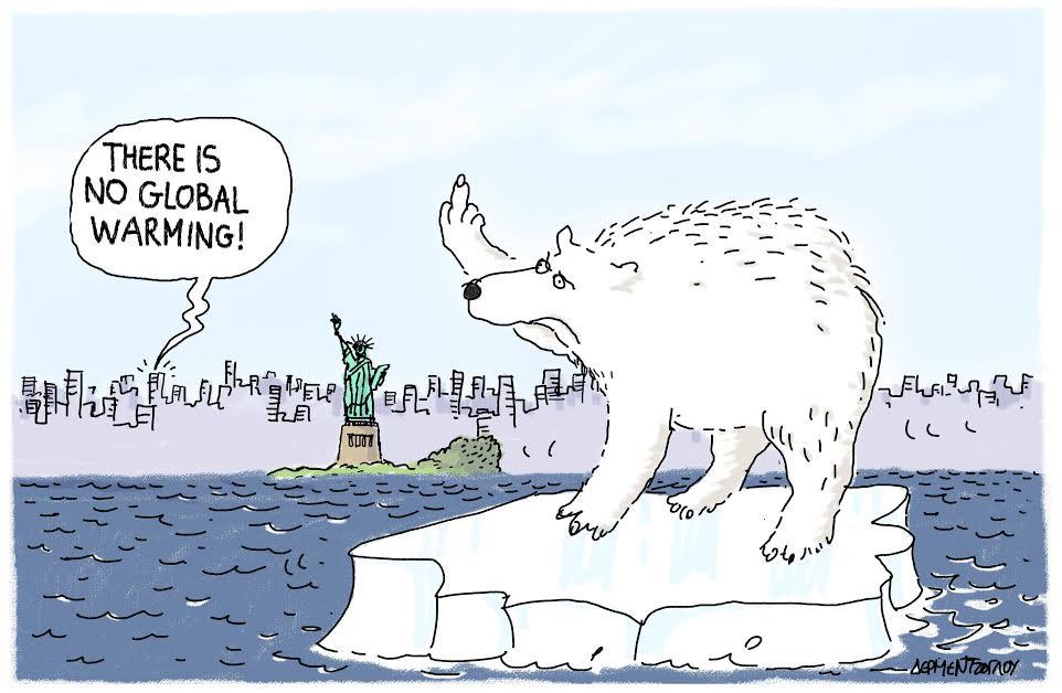 Δεν υπάρχει κλιματική αλλαγή…