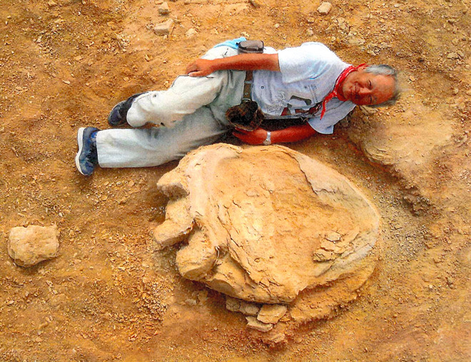 Αυτή ήταν πατούσα: Απολίθωμα πατημασιάς δεινόσαυρου μεγαλύτερο από 1 μέτρο