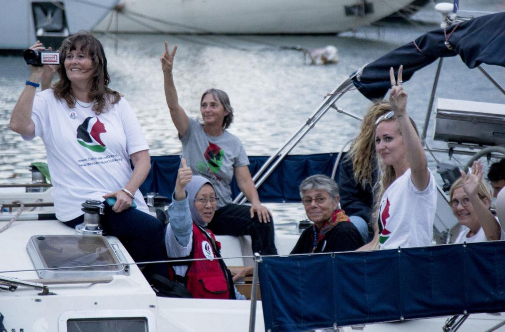 Ένα καράβι γυναικών προσπαθεί να σπάσει τον αποκλεισμό της Λωρίδας της Γάζας