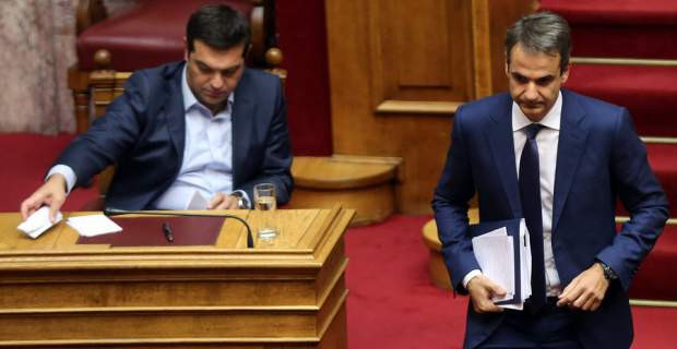 Τσίπρας και Μητσοτάκης μονομαχούν για τη διαπλοκή αύριο στη Βουλή