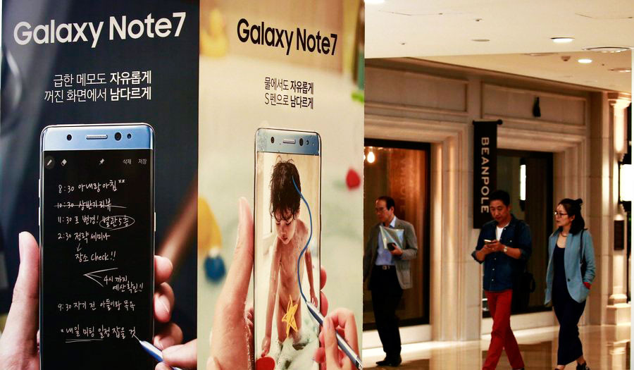 Η Samsung ανακαλεί το Galaxy 7: «Μην τα χρησιμοποιείτε»