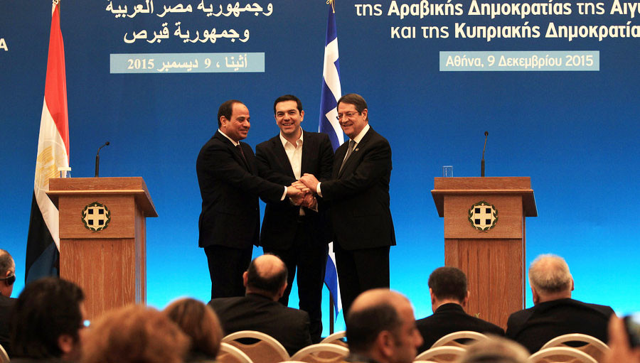 Ελλάδα, Κύπρος, Αίγυπτος: Έξι τομείς συνεργασίας στην ανατολική Μεσόγειο