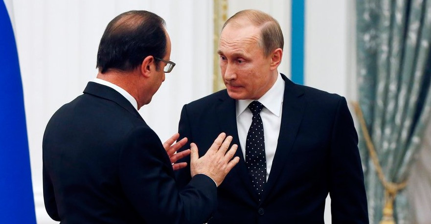 Ρήξη Πούτιν – Ολάντ: Ο Ρώσος πρόεδρος ακυρώνει το ταξίδι του στο Παρίσι