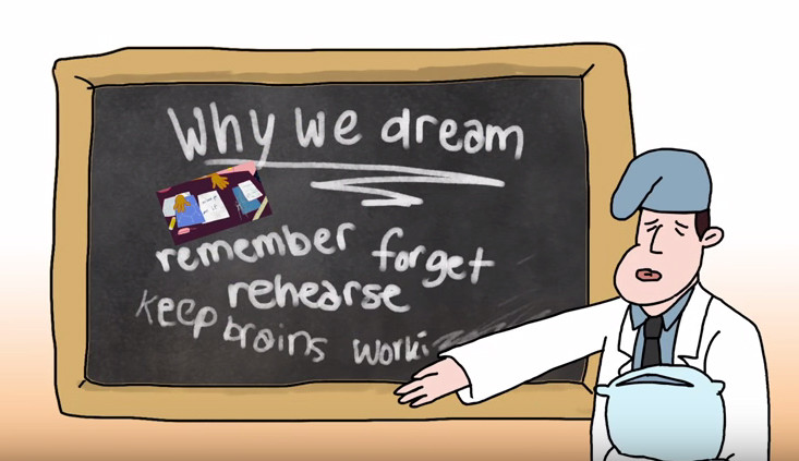 Ένα animation μας εξηγεί γιατί ονειρευόμαστε [BINTEO]