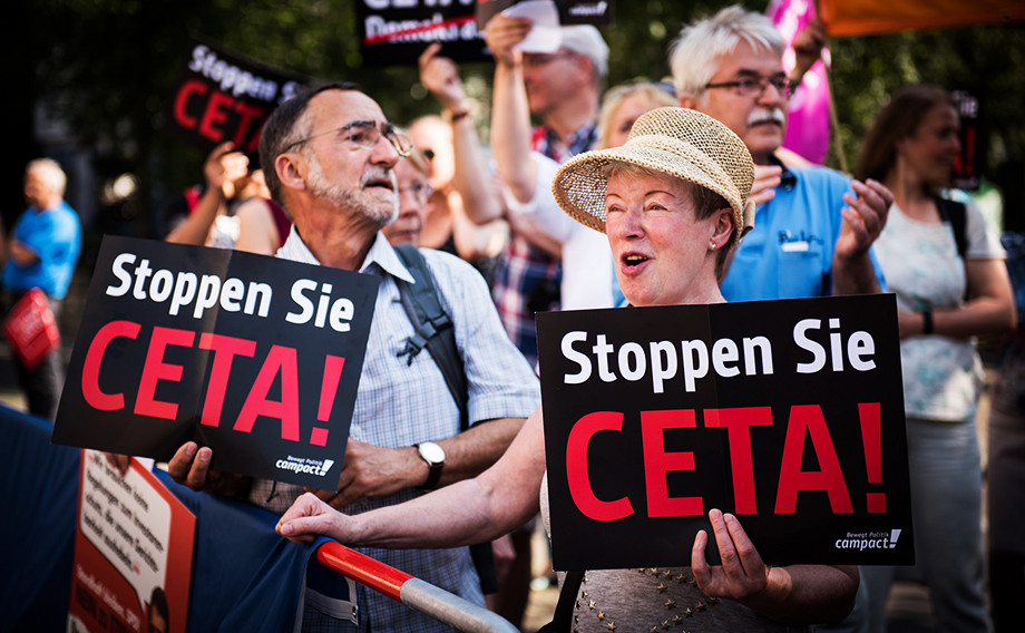 Ναυάγιο στις διαπραγματεύσεις για τη CETA
