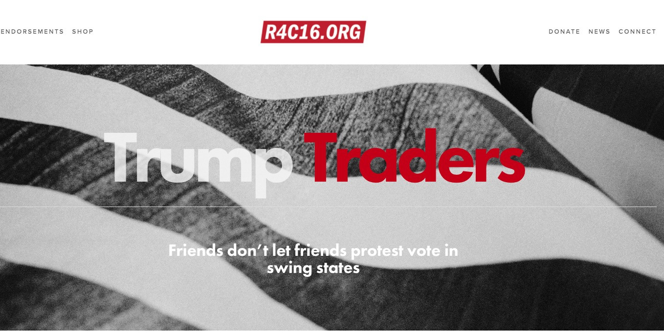 Trump Traders: Η πλατφόρμα ανταλλαγής ψήφων κατά του Τραμπ