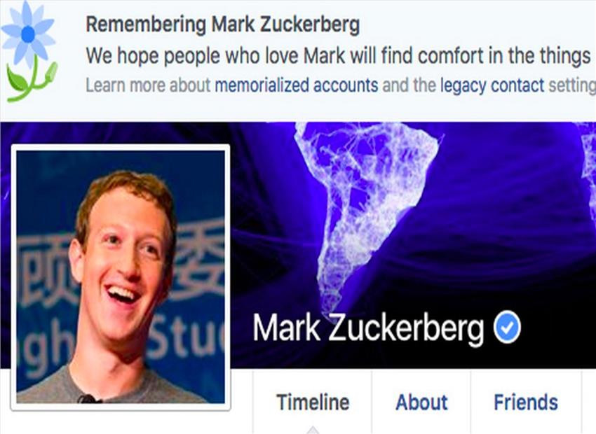Το Facebook… πέθανε τον δημιουργό του και μερικά ακόμη εκατομμύρια χρήστες