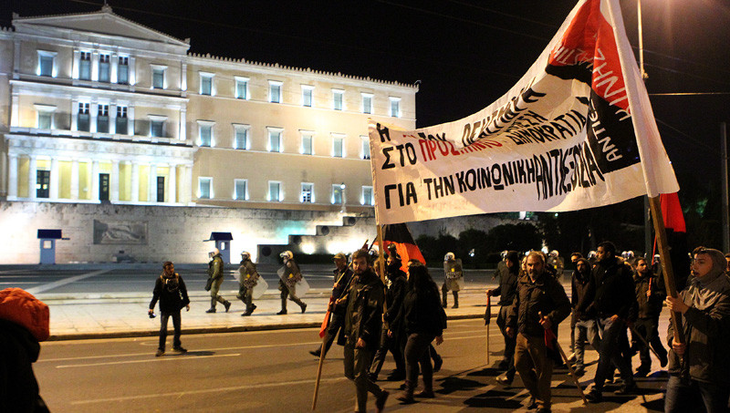 Σε εξέλιξη πορεία για τον Αλέξανδρο Γρηγορόπουλο στο κέντρο της Αθήνας
