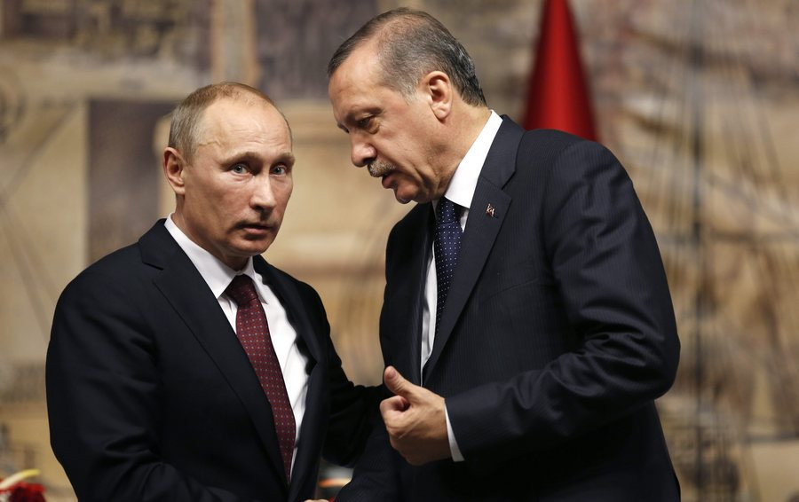 Τηλεφωνική επικοινωνία Πούτιν-Ερντογάν μετά τη δολοφονία του Ρώσου πρεσβευτή