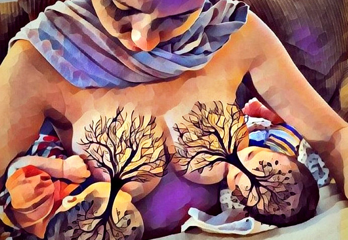 Το Δέντρο της Ζωής: Η τέχνη της μητρότητας γίνεται έργο τέχνης [ΦΩΤΟΓΡΑΦΙΕΣ]