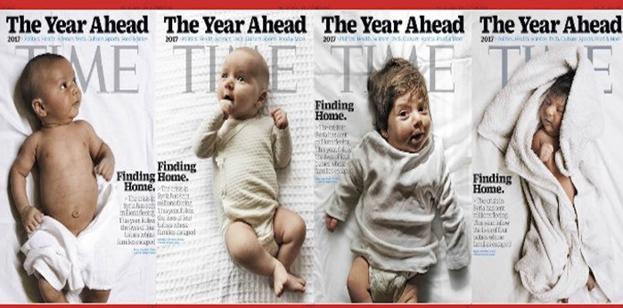 Τέσσερα μωρά προσφυγάκια που γεννήθηκαν στην Ελλάδα στο εξώφυλλο του TIME