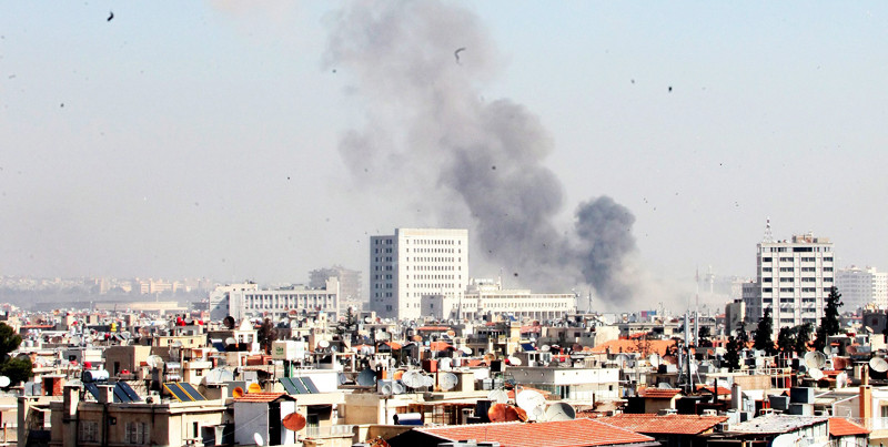 Διπλή βομβιστική επίθεση στη ρωσική πρεσβεία στη Δαμασκό