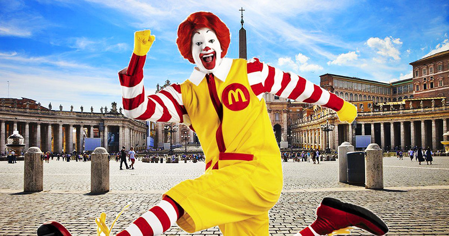 Τα McDonald’s ανοίγουν κατάστημα μέσα στο Βατικανό