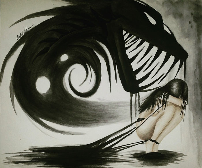 Είκοσι καλλιτέχνες ζωγραφίζουν την κατάθλιψη [ΦΩΤΟΓΡΑΦΙΕΣ]