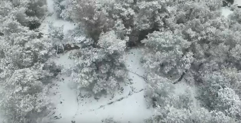 Δείτε τη χιονισμένη Αθήνα από ψηλά! [DRONE ΒΙΝΤΕΟ]