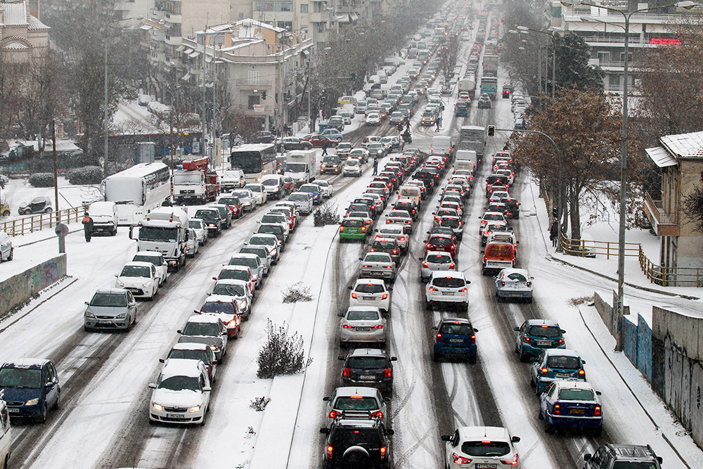 Επιμένει ο χιονιάς – Νέο κύμα κακοκαιρίας στη μισή Ελλάδα