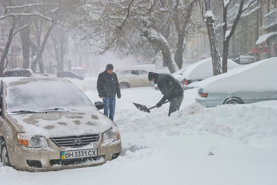Σαράντα νεκροί από το κρύο στην Ουκρανία