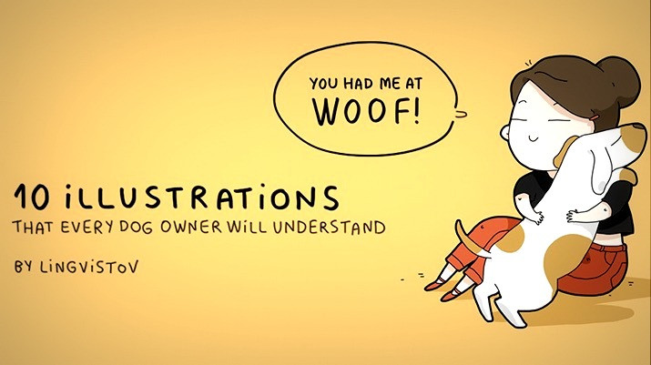 Δέκα κόμικ δείχνουν πως είναι να ζεις με τον σκύλο σου!