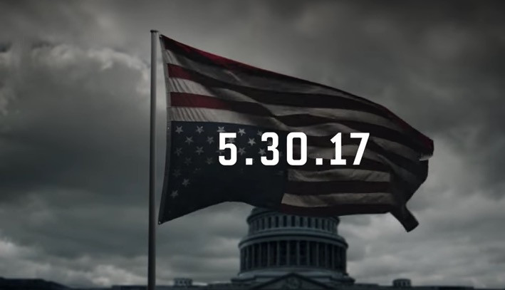 Το House of Cards έβγαλε το trailer της νέας σεζόν την ώρα της ορκωμοσίας Τραμπ κι είχε κάτι να πει…