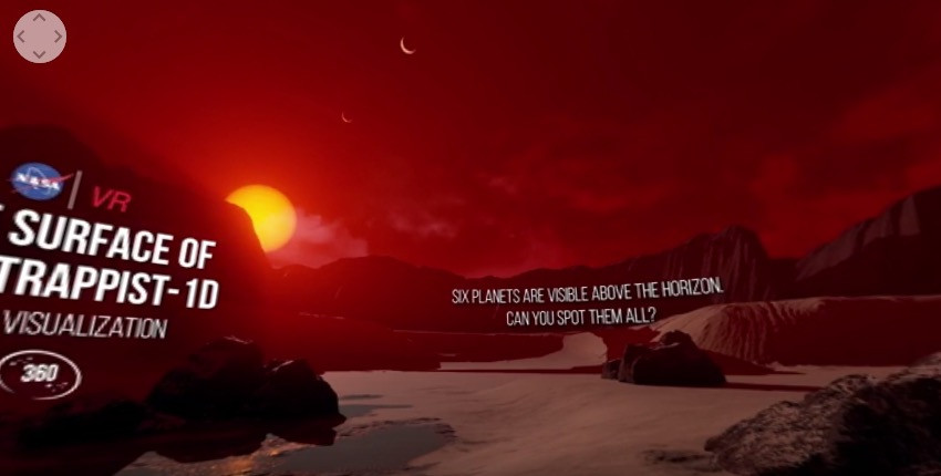 Απολαύστε τη θέα από τον πλανήτη «TRAPPIST-1d» [Βίντεο 360 μοιρών]