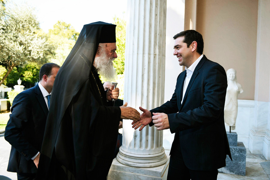 Το «κατά Ιερώνυμον παρασκήνιο» της συνάντησης με τον Τσίπρα για τα θρησκευτικά