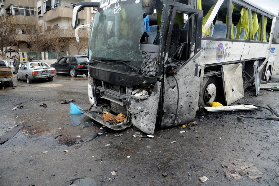 Διπλή βομβιστική επίθεση στη Δαμασκό: 44 Ιρακινοί νεκροί – 120 τραυματίες