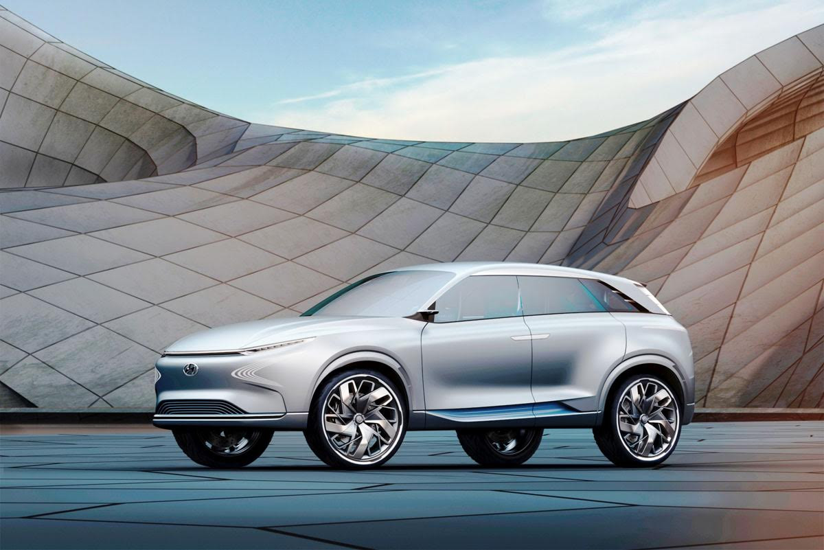 Το φουτουριστικό Hyundai FE Fuel Cell Concept στη Γενεύη