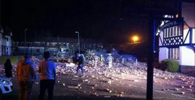 Μεγάλη έκρηξη στη Βρετανία, κατέρρευσαν κτίρια, δεκάδες τραυματίες