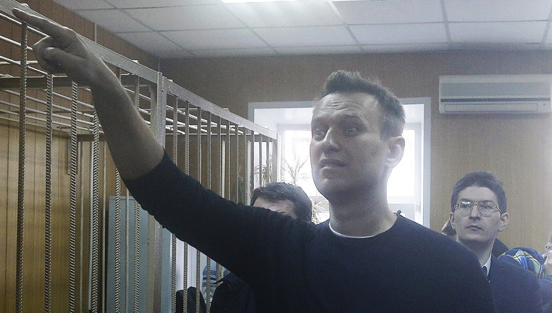 Στην φυλακή ο Ρώσος αρχηγός της αντιπολίτευσης Ναβάλνι