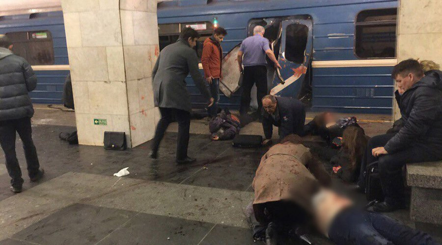 Αγία Πετρούπολη: Μαρτυρίες που συγκλονίζουν για την επίθεση στο μετρό