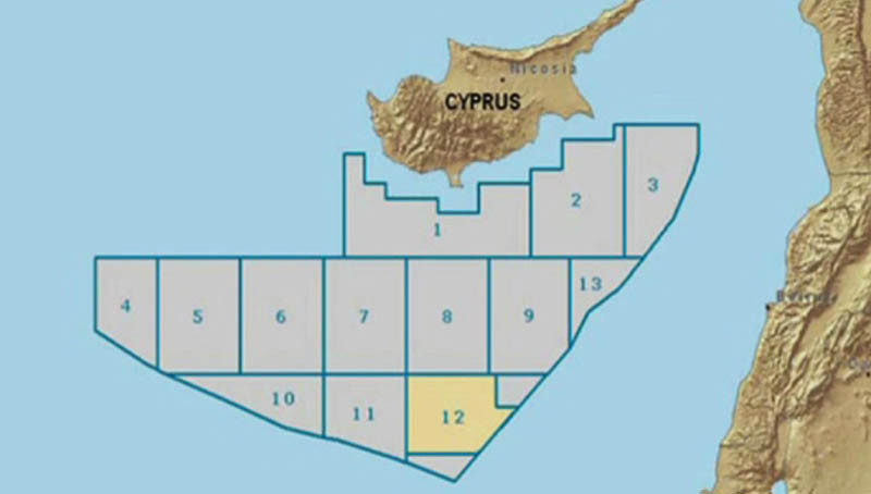 Στις πετρελαϊκές  Total και Eni τα τεμάχια 6 και 8 της κυπριακής ΑΟΖ