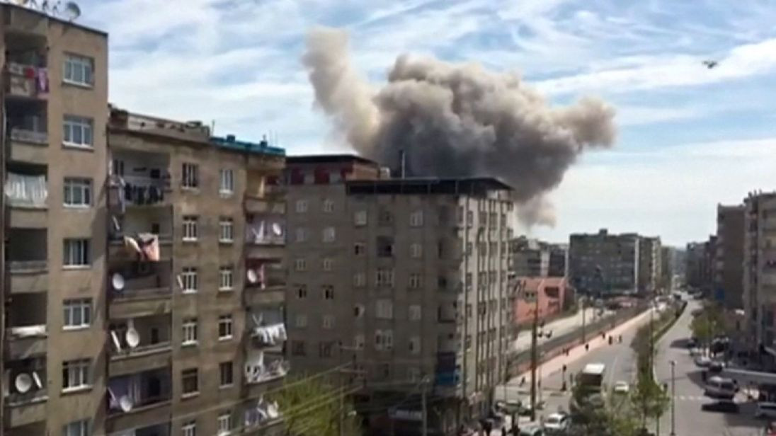 Τουρκία: Έκρηξη στο Ντιγιάρμπακιρ με 4 τραυματίες [ΒΙΝΤΕΟ]