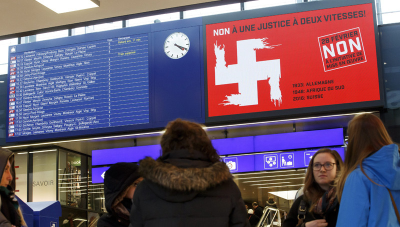 Ελβετία: Ποινικές «καμπάνες» για ρατσισμό