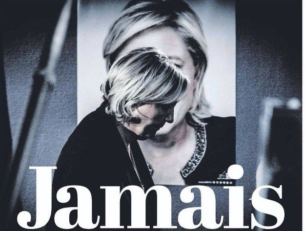 Το συγκλονιστικό εξώφυλλο της L’ Humanite για τη Λεπέν: «Jamais»