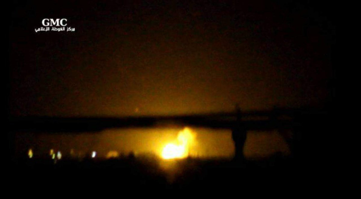 Το Ισραήλ βομβάρδισε αποθήκη στο αεροδρόμιο της Δαμασκού