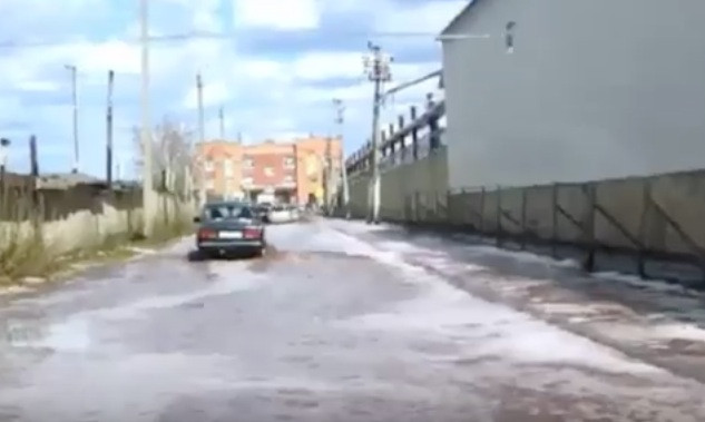 Η χυμό-πλημμύρα της Ρωσίας [ΒΙΝΤΕΟ]