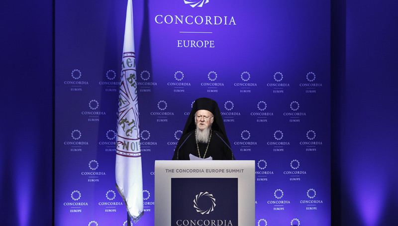 Οικουμενικός Πατριάρχης: Η μετανάστευση και η προσφυγική κρίση δοκιμάζουν τον ευρωπαϊκό πολιτισμό
